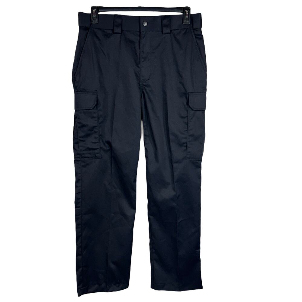 5.11 Tactical Series Mens 34” Waist Twill BDU Class-B Cargo Pants Zip-Fly Navy